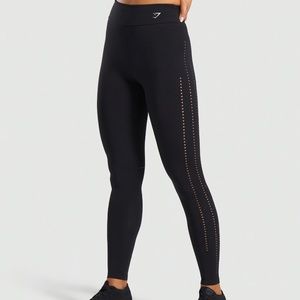 GYMSHARK Laser Cut Tights High-Rise